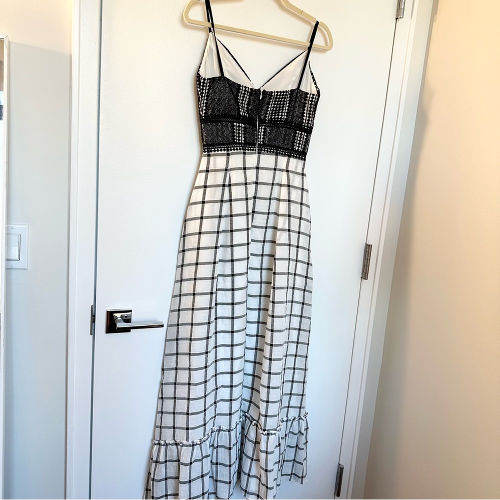 NWOT Limited Edition Handmade Maxi Dress with Lace Details - Picture 3 of 4